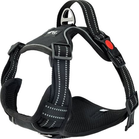Harnais pour chien - Harnais anti-traction - Harnais pour chien - Harnais Y-Horse - Imperméable - Réfléchissant - Réglable - Taille XL (1/5)