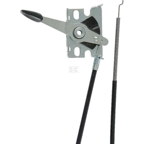 Gashebel mit Kabel'Griff und Schrauben AS-MOTOR G04880015