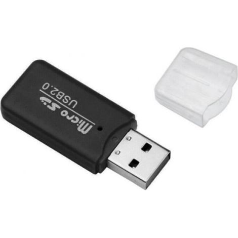 Lecteur De Carte Tf - Adaptateur Usb 2.0 Pour Pc Portable - Mini Et Portable - 1 Pièce