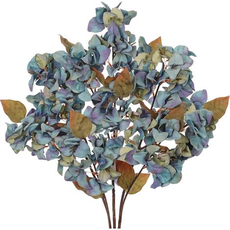 Fiori Artificiali Rami Autunnali Set da 5 Pezzi Colorati 70 cm (1/5)