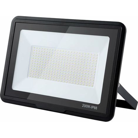 Spot LED Extérieur, Projecteur LED 200W, 20000LM Projecteur LED Extérieur, 6000K Blanc Froid IP66 Imperméable LED Exterieur pour jardin, Garage,Patio,Grange,Cour (1/5)