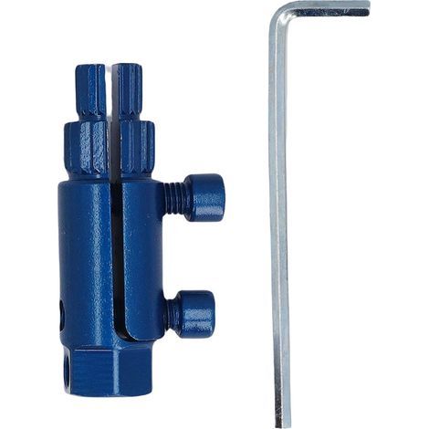 Extracteur de filetage de tuyau cassé, conception réglable, outil de retrait de robinet robuste pour tuyaux de 1/2 pouces, 3/4 pouces et 1 pouce (1/4)