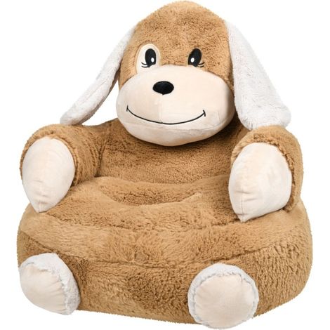Pouf pour enfant caramel (1/3)