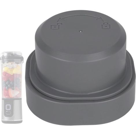 Coperchio con lame e tappo contenitore per frullatore portatile Ninja Blast, ricambio con coperchio a tenuta stagna compatibile con le serie BC100, BC151, CL155 e CO155 (grigio) (1/5)