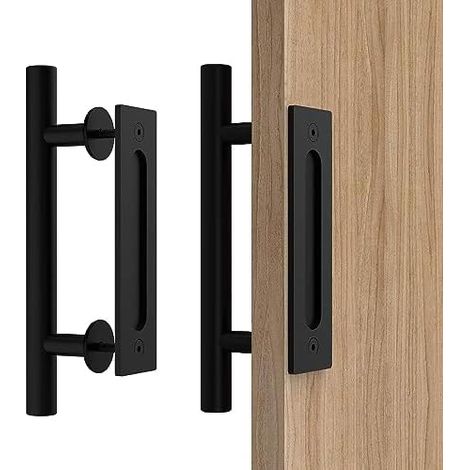 Poignée Porte Grange Vintage 300x60x48mm pour Garage (1/3)
