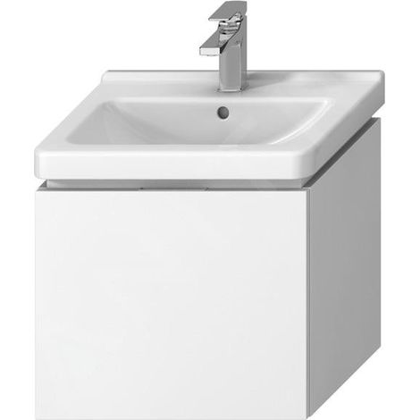 Jika Cubito - Meuble lavabo 540x480x399 mm, 1 tiroir, blanc H40J4223015001 (1/4)