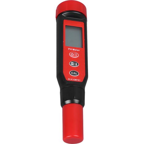 Hochpräziser pH-Tester in Stiftform, wasserdichte Sonde, hintergrundbeleuchtetes LCD-Display, tragbares Messgerät zur Bestimmung der Wasser- und Bodenqualität (1/5)