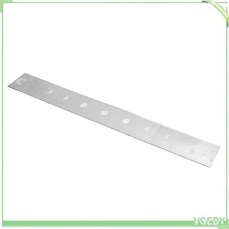 Fafeicy Miroir de courbe de croissance Graphique De Croissance Miroir Polyvalent Acrylique Incassable Règle De parapharmacie froid (1/5)