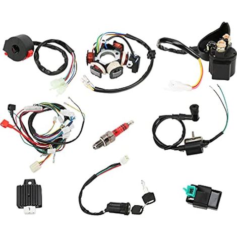 Faisceau de câbles CDI de remplacement pour quads, motos tout-terrain et karts 50cc, 70cc, 90cc, 110cc et 125cc (1/4)