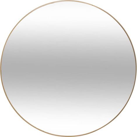 Espejo «Alice» dorado - metal D76 cm - Atmosphera créateur d'intérieur