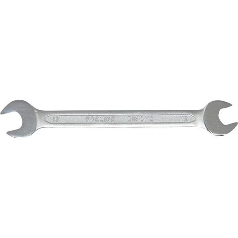clé fixe no-name 34310 acier CrV 10x11 mm chromée