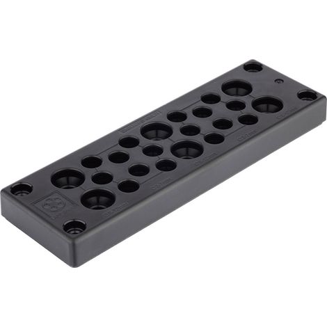 LAPP SKINTOP® MULTI Version 2 Mehrfachkabeldurchführungsplatte   Klemm-Ø (max.) 16 mm Plattenstärke