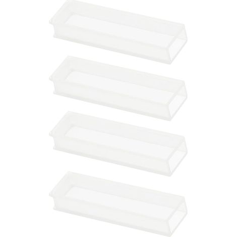 Microcuvettes en Verre pour Laboratoire, Lot de 4 Pièces, Chemin Optique 5 Mm, Matériau Synthétique, Adaptées à L'analyse Spectrale en Laboratoire (1/5)