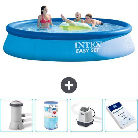 Easy Set Pool Rund - 396x84 cm - 5-teilig  S41128 (1/5)