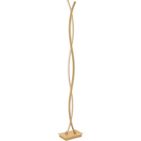 Lampadaire LED 4, design pour salon, lampe sur pied courbée (1/4)
