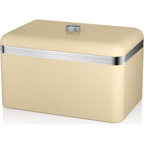Swan Retro Bread Bin Cream (1/5)