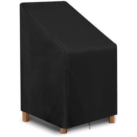 LaBlanc - Copertura per sedia da giardino, copertura protettiva per sedie impilabili, copertura impermeabile per sedia da esterno in tessuto Oxford (64 x 64 x 120 cm)