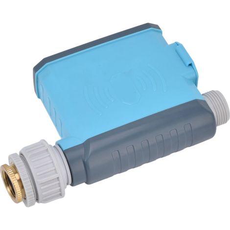 Arroseur automatique Bluetooth à piles, contrôleur d’irrigation à distance par téléphone, modèle FJKH021-G4, raccord cuivre bleu 311C, certifié CE+ROSH. (1/5)