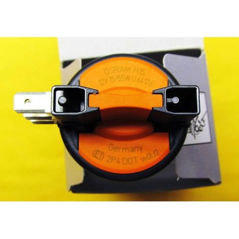Confezione da 2 lampadine H15 64176 12V 15/55W PGJ23t-1 3200K – luci diurne e abbaglianti – compatibili con Audi e Volkswagen – 1 Euro (1/5)