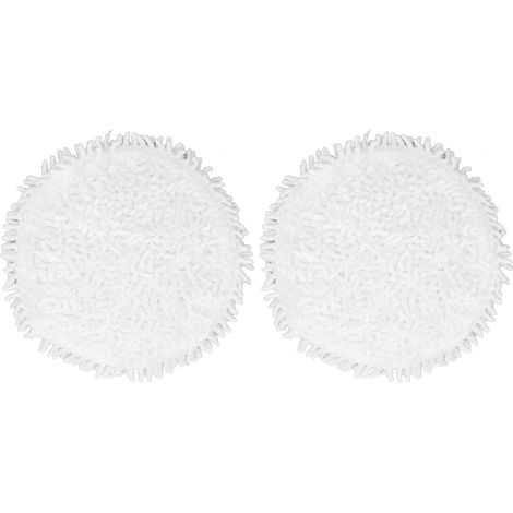 2PCS Lingettes réutilisables pour balayeuse, tampons de rechange pour serpillière de sol, chiffons de nettoyage (1/5)