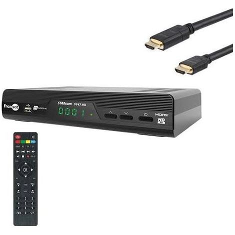 RECEPTEUR FRANSAT HD STARcom 9947+HDMI ( VENDU SANS CARTE FRANSAT) HD ME
