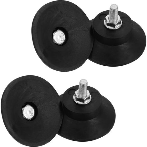 Patins anti-vibrations iplusmile pour pieds filetés, lot de 4 en (1/5)