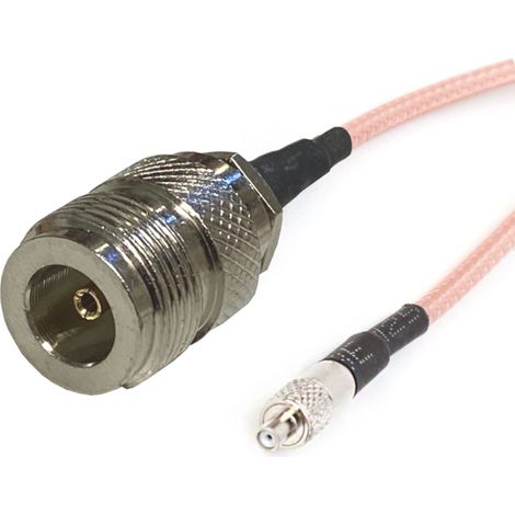 Cavo di collegamento TS9 / N-fix da 15 cm RG316 (1/4)
