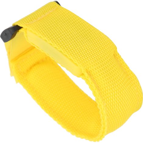 LED-Armband für Outdoor-Läufer, verstellbar, blinkend, Fahrradarmband, leuchtend, gelb (1/5)
