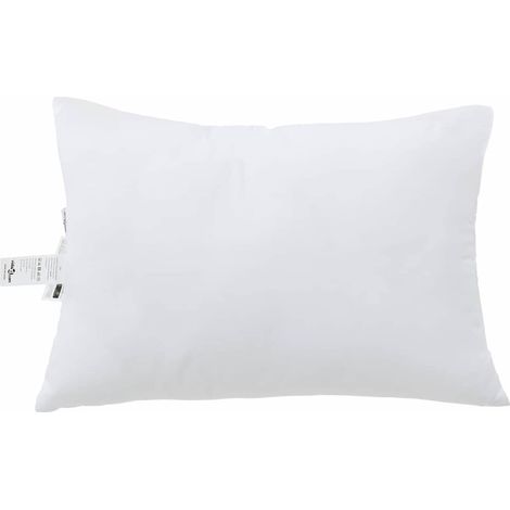 Oreiller avec oreiller Blanc 60 x 40 x 20 cm Polyester (1/5)