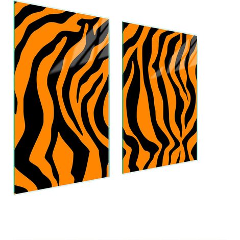 GLASSCHUTZPLATTE FÜR KÜCHE 65x52 TIGER (1/5)