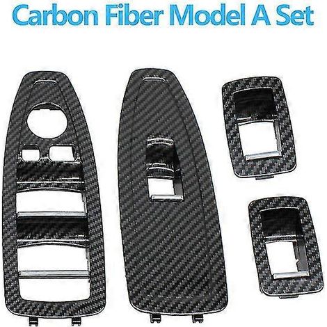 Cache de commande de lève-vitre intérieur pour BMW Série 1 et 3 (F20, F30, F31, F34, F35, 318i, 320i, 330i, 335i) - Compatible conduite à gauche et à droite Panneaux et pièces de porte intérieure Ki (1/5)