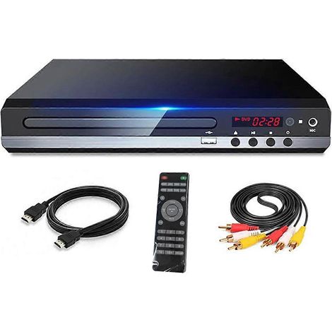 DVD-Player 1080P HD Heim-DVD-Player Box--EU-Stecker--