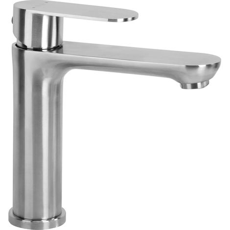 Grifo Del Lavabo Rea Logan Low Brush Nickel (1/5)