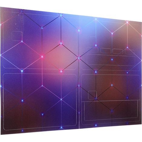 Adesivo decorativo artistico per carte di credito, sottile e resistente, ideale per personalizzazione e protezione. (1/5)