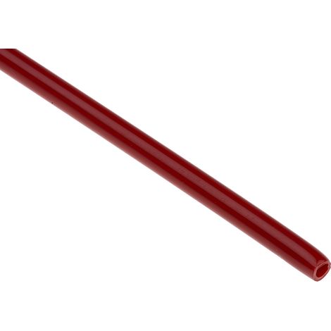 Tuyau à air RS PRO, 6mm x 4mm x 30m Rouge en Nylon ( Prix pour Bobine de 30 Mètres ) (1/3)