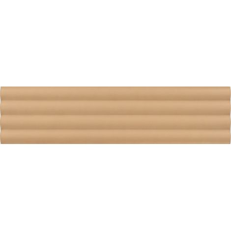 Carrelage mural faïence effet relief RYTHM 20x5cm 20x5cm Cloud Straw - Mat - boîte de 0.38 m2 20 x 5 cm Cloud Straw - Mat - boîte de 0.42 m2