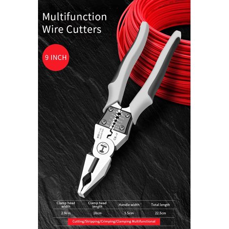 Pince coupante multifonctionnelle / pince diagonale / pince à becs fins / outils de quincaillerie / pince coupante universelle (1/5)