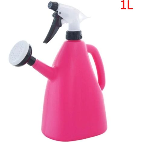 Pulvérisateur à pression (1 L - Rose rouge) Désherbant portatif pour jardin et entretien des plantes et autres surfaces (1/5)