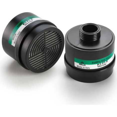 Filtro K2P3 para máscaras clase 2 SAFETOP Aluminio (1/2)