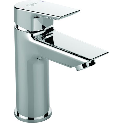 Ideal Standard Grifo de lavabo Tesi, 5 l/min., sin vaciador, saliente 93mm, cromo, A6559AA (1/3)