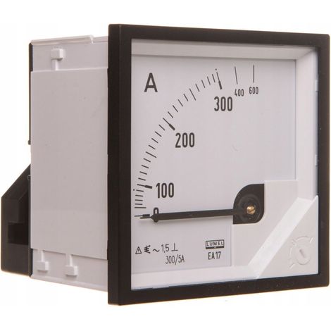 Amperometro analogico Lumel KJ 600A 72x72mm (1/2)