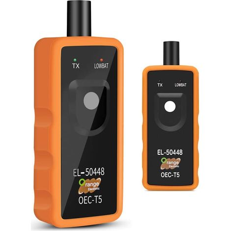 KLVGTIFS PU - 1 outil de réapprentissage TPMS EL-50448 OEC-T5 orange pour GM, outil d'activation du système de surveillance de la pression des pneus (1/5)