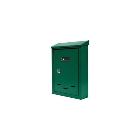 Cassetta delle lettere Vorel 285x200x60mm VERDE