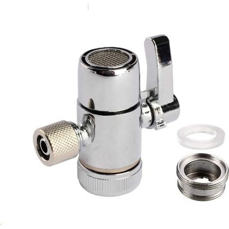 Untwist Tube 3/8 Inch Valve for Countertop Water System Water Filters Hole RO Adapter for Inverter Tap (1/5)