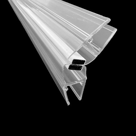 Magnetdichtung für 135° Türen für 5-Eck Duschen 6-8 mm (195 cm) (1/2)