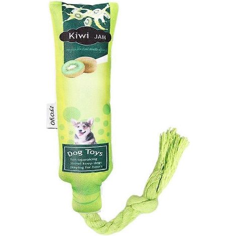 Niedliches Kiwi-Kauspielzeug für Welpen im Zahnungsalter, reduziert aggressive Langeweile, Anti-Stress-Geschenk für kleine Hunde.