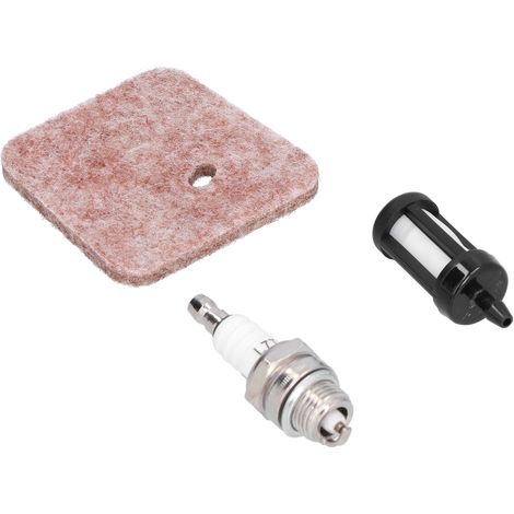 Pièces de rechange pour débroussailleuse STIHL FS38 FS45 FS46 FS55 HS45 FC55 KM55 (référence 41401242800) : filtre à air, filtre à carburant, bougie d'allumage, accessoires. (1/5)