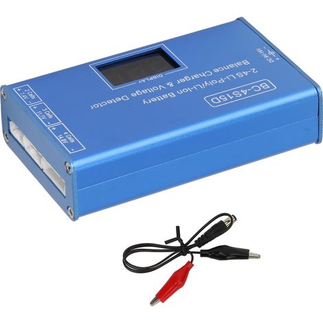 Batterie-Balancer-Ladegerät 2–4S Spannungsprüfer Digitalanzeige AC 100–240 V für Lithium-Batterien EU-Stecker (1/5)