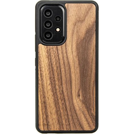 Holzhülle für Samsung Galaxy A33 5G AMERIKANISCHER WALNUSS (1/4)