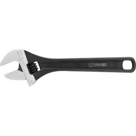 Clé À Molette - 150 mm - Ouverture 0-20 mm - Pour Bricolage Domestique Et Professionnel - 1 Pièce (1/3)